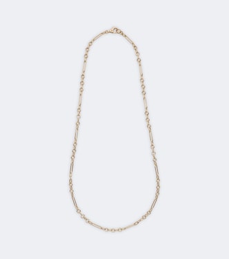 Mixed Clip 18kt gold chain necklace | FoundRae