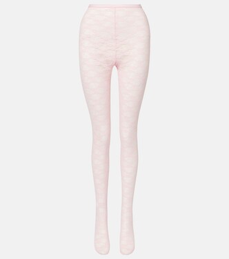 Collant in pizzo floreale | Self-Portrait