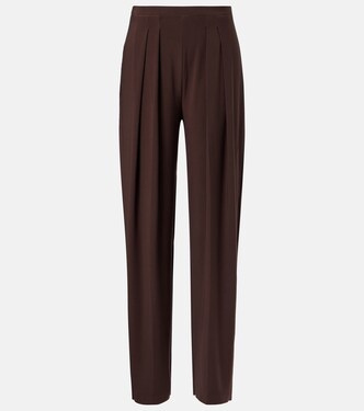 Pantalon ample à taille haute | Norma Kamali