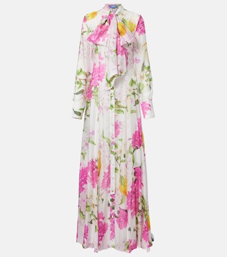 Lilith printed maxi dress | Leo Lin