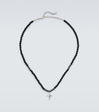 Collar Star de oro blanco de 14 ct con diamantes | Sydney Evan
