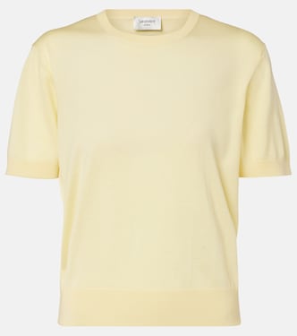 Wool, cashmere, and silk sweater | Saint Laurent