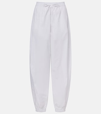 Cotton-blend wide-leg pants | Róhe