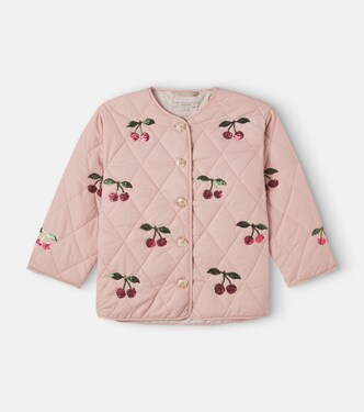Flora quilted sequined jacket | Konges Sløjd