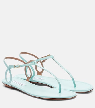 Almost Bare leather thong sandals | Aquazzura