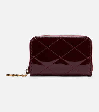 Cassandre Bijou patent leather wallet | Saint Laurent