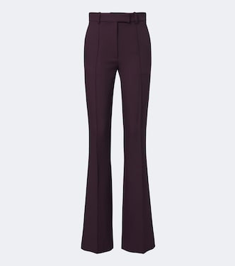 Virgin wool flared pants | Alex Perry