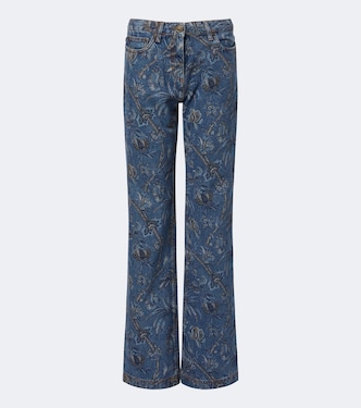 Printed wide-leg jeans | Etro