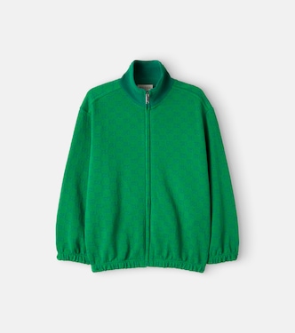 Trainingsjacke GG aus Baumwoll-Piqué | Gucci Kids