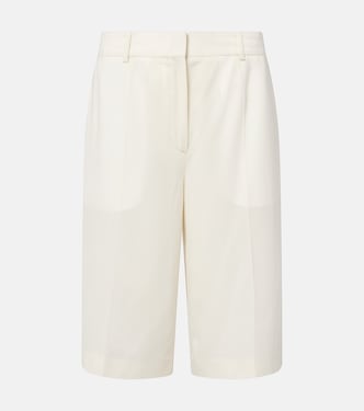 Semi-sheer Bermuda shorts | Toteme