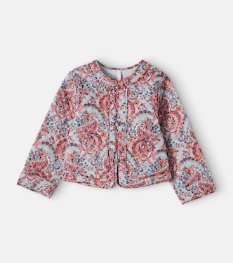 Aster paisley quilted cotton jacket | Zimmermann Kids