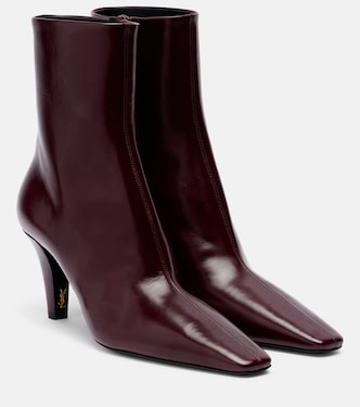 Jill leather ankle boots | Saint Laurent