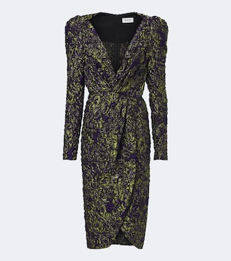 Jacquard midi dress | Balmain