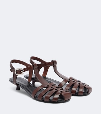 Leather fisherman sandals | Phoebe Philo