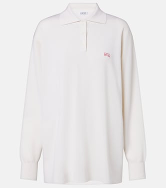 Polopullover Double L aus einem Kaschmirgemisch | Loewe