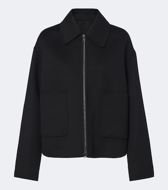 Wool and silk blouson jacket | Fendi