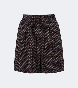 Shorts Cassandre aus Seide | Saint Laurent