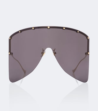 Rockstud shield sunglasses | Valentino Garavani