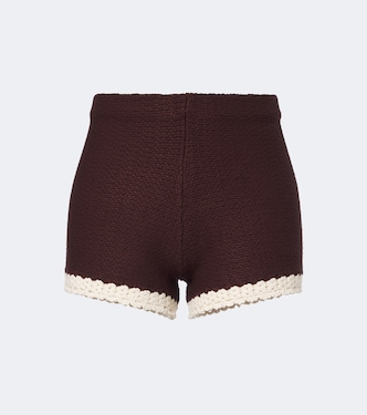Hattie crochet-trimmed shorts | Posse