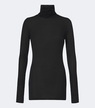 Soft Shimmer Lurex® jersey turtleneck top | Dorothee Schumacher