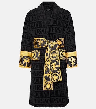 Barocco cotton bathrobe | Versace Home
