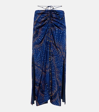 Falda larga Safia de seda | Altuzarra