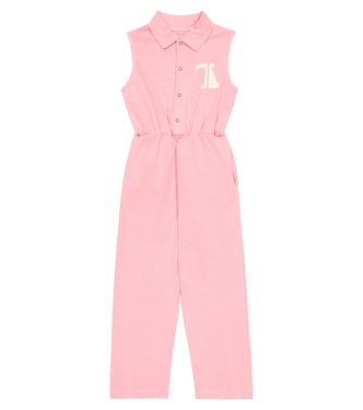 Grasshoper printed cotton jumpsuit | The Animals Observatory