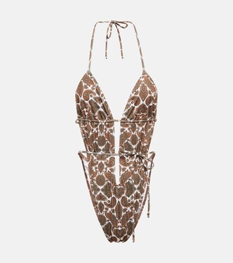 Amor printed swimsuit | Bananhot