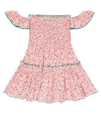 Aurora printed cotton dress | Poupette St Barth Kids