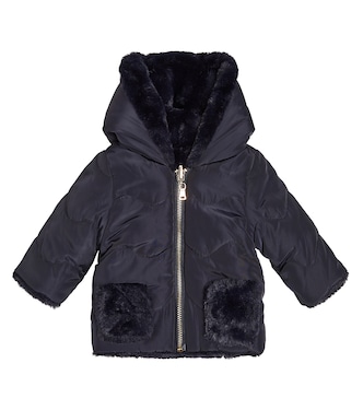 Baby Puffy faux fur jacket  | Tartine et Chocolat