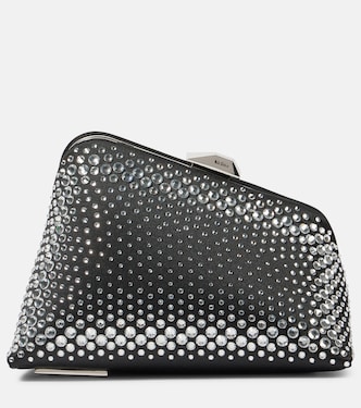 Midnight Mini embellished clutch | The Attico