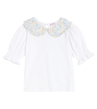 Lorena cotton jersey top | La Coqueta