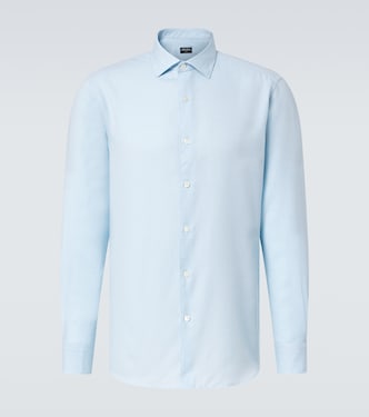 Cotton and cashmere shirt | Zegna
