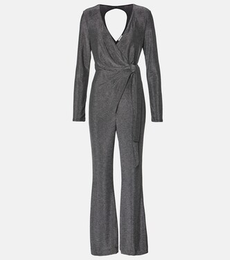 Cosima Two lamé jumpsuit | Diane von Furstenberg