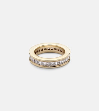 Ivy Eternity 18kt gold ring with diamonds | Octavia Elizabeth