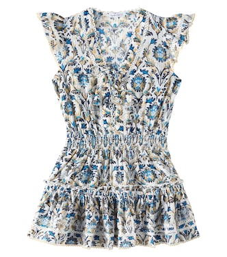 Anais floral cotton dress | Poupette St Barth Kids