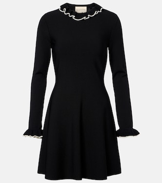 Vestido corto con volantes | Valentino