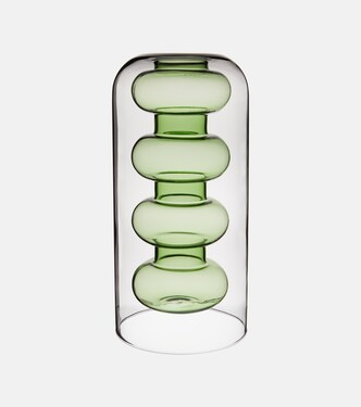 Bump Tall glass vase | Tom Dixon