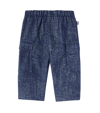 Baby cotton-blend cargo pants | Il Gufo