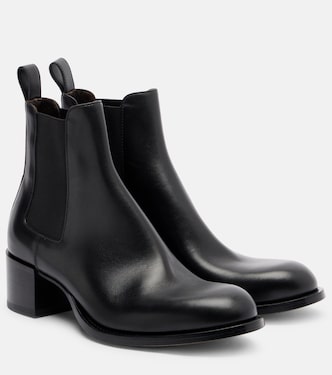 Nobilis Chelsea leather ankle boots | The Row