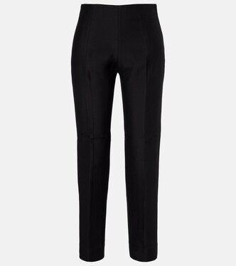 Wool and silk slim pants | Toteme