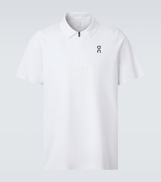 Court half-zip polo shirt | On