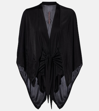 Cape Half Moon aus Satin | Rick Owens
