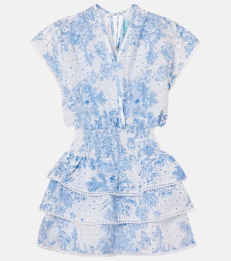 Jess broderie anglaise cotton minidress | Melissa Odabash