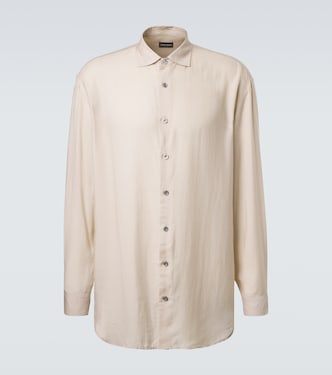 Chemise Archivio en satin | Giorgio Armani