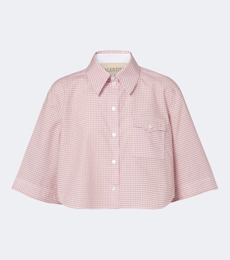 Gingham cotton shirt | Valentino