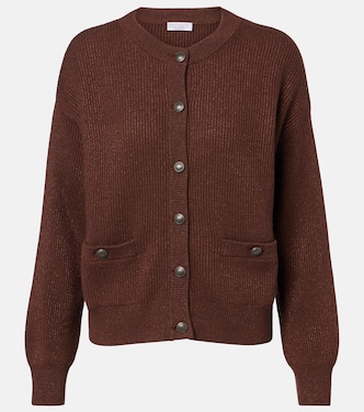 Cashmere-blend cardigan | Brunello Cucinelli