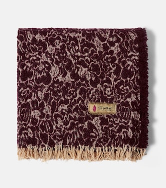 Malghe wool and cotton-blend throw | The House of Lyria