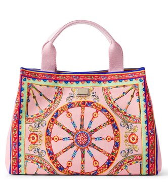 Carretto canvas tote bag | Dolce&Gabbana Kids
