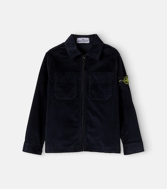 Cordjacke Compass aus einem Baumwollgemisch | Stone Island Junior